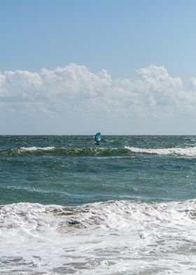 Windsurfing on a Sunny Day