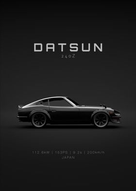 Black Datsun 240z - Specs