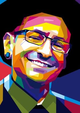 Chester Bennington Pop Art