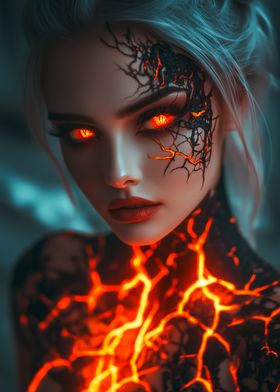 Lava Skin Woman