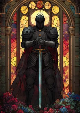 Stained Glass Knight