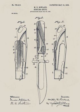 Folding Knife Patent