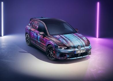 VW Golf GTI with Digital Camo