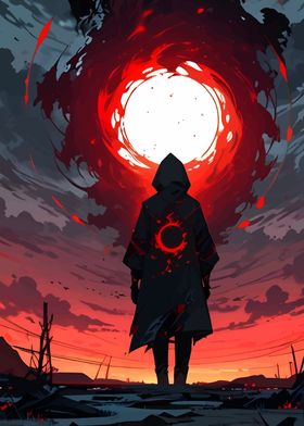 Itachi in Red Sky