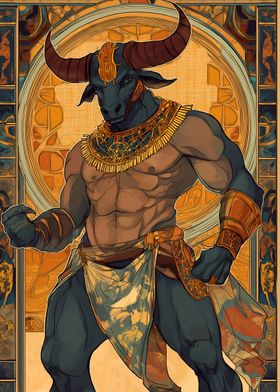 Minotaur Art Print