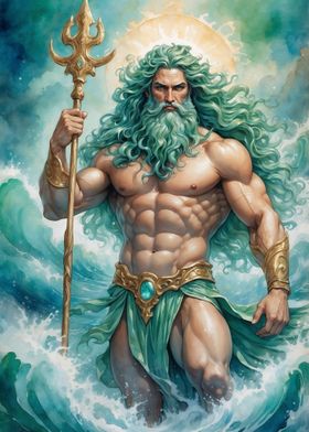 Poseidon, God of the Sea