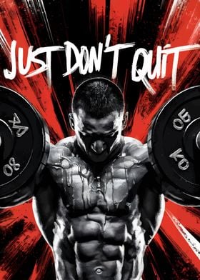 Fitness Motivation Poster