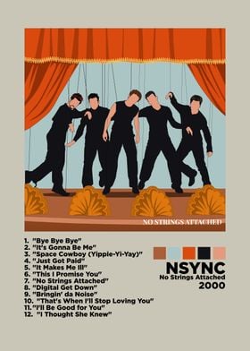 NSYNC No Strings Attached Album Cover