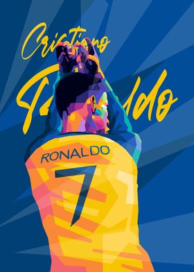 Cristiano Ronaldo Pop Art