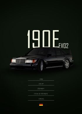 1990 Mercedes-Benz 190E Evo 2