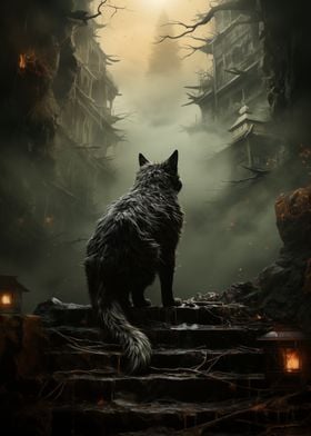 Wolf in Ruins