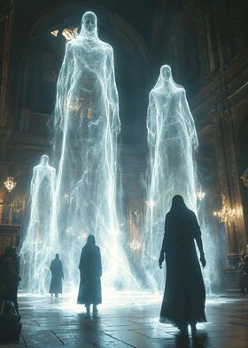 Spectral Figures in Cathedral