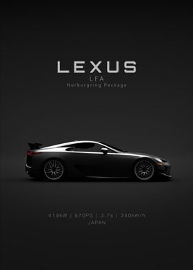 2012 Lexus LFA Nurburgring Package - Specs