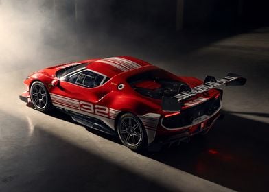 Ferrari 499P Race Car