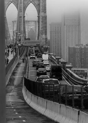 Brooklyn Bridge Traffic