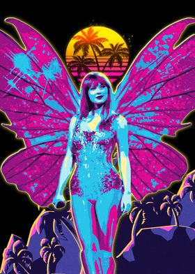 Taylor Swift Neon Butterfly Fairy