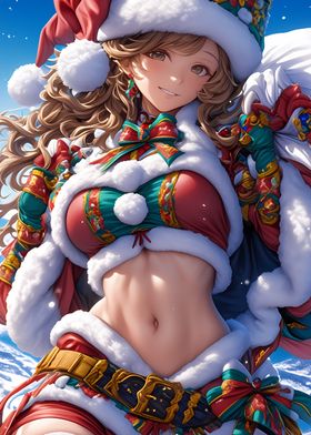 Christmas Anime Girl