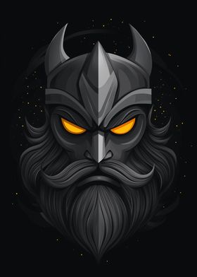 Dark Warrior Portrait