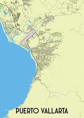 Puerto Vallarta City Map