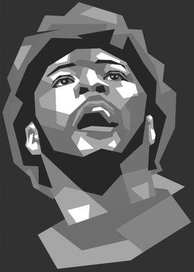 Low Poly Portrait