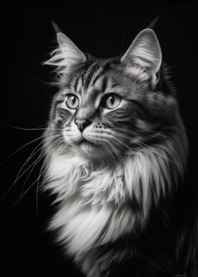 Maine Coon Portrait