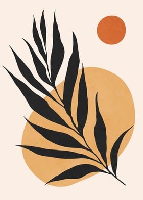 Minimalist Leaf Art Print