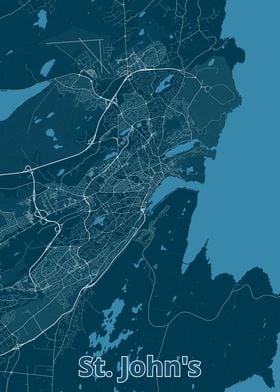 St. John's City Map