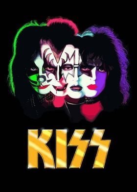 heavy metal kiss band rock