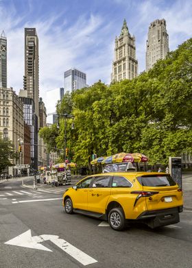 NYC street scene 