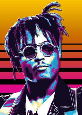 Juice WRLD Pop Art Portrait