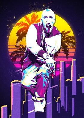 Eminem Retro Art