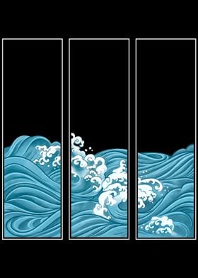 Japanese Wave Art Print