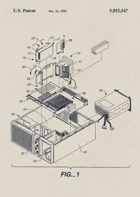 PC Computer System Patent 