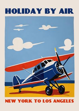 Vintage Airlines Poster