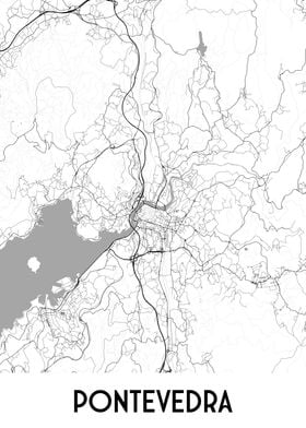 Pontevedra City Map