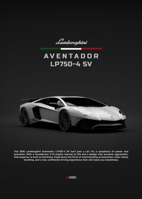 Silver 2016 Lamborghini Av