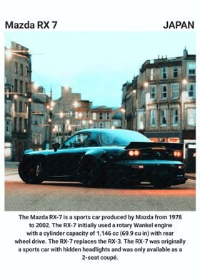 Mazda RX-7 Sports Car