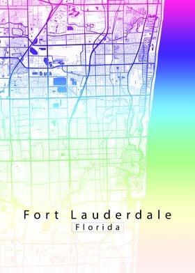 Fort Lauderdale City Map