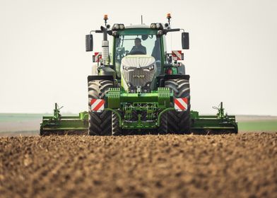 Fendt Tractor in Field