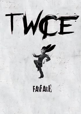 TWICE Fanfare Poster