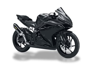 Honda CBR250RR Black