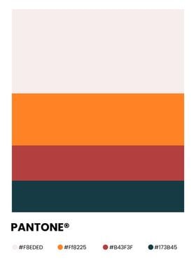 vintage Pantone Color Palette