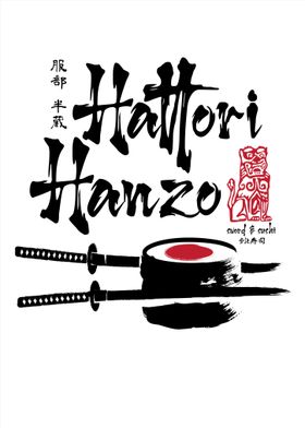 Hattori Hanzo sword and sushi