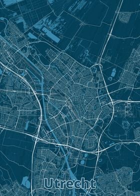 Utrecht City Map