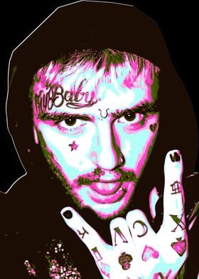 Lil Peep Portrait