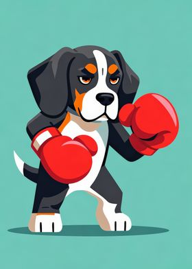 Boxing Beagle