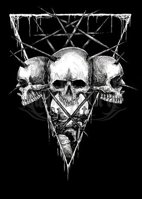 Three Skulls &amp; Cemetery