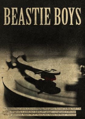 Beastie Boys Vintage Poster