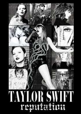 Taylor Swift Reputation Collage