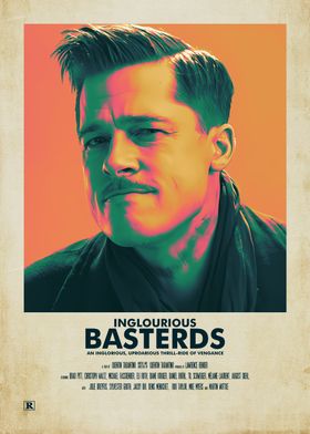 Inglourious Basterds Movie Poster